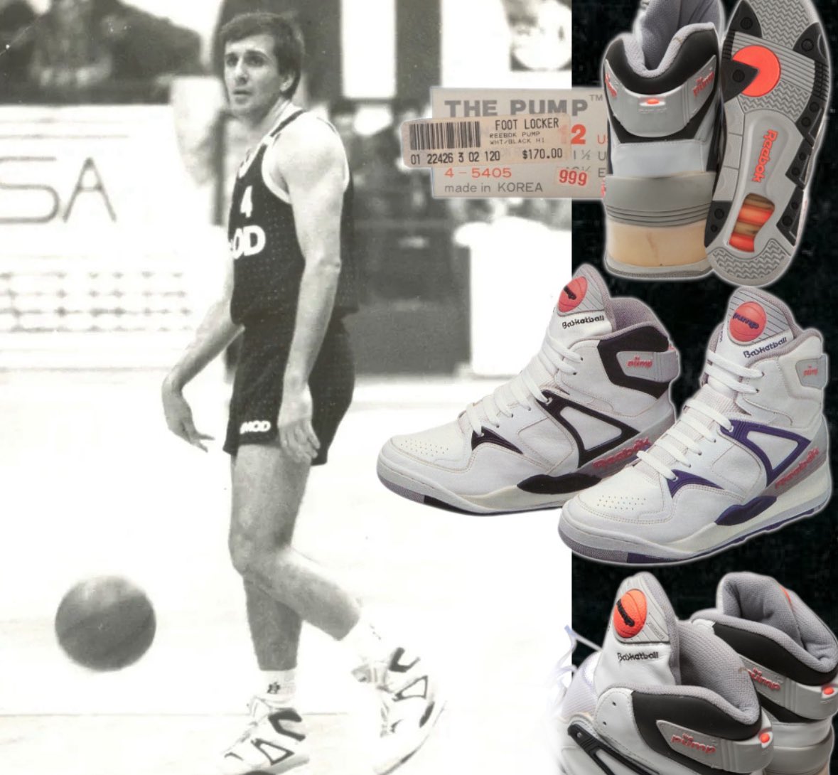 Maestro Zeljko en sus tiempos como jugador de #Partizan 🇷🇸