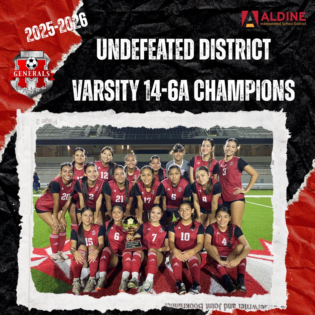 MacArthur Generals Girls Soccer tweet media