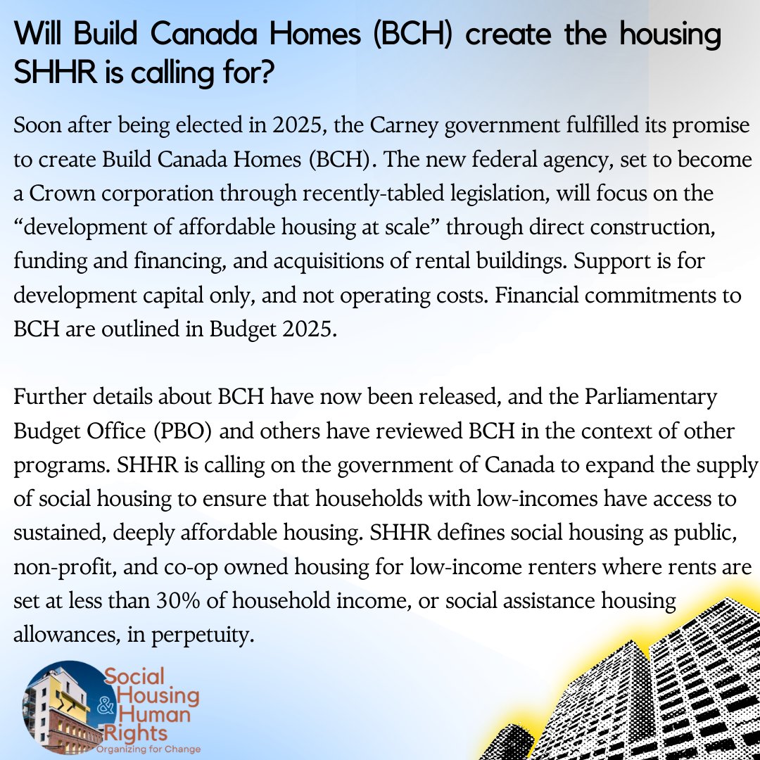 Social Housing and Human Rights Coalition tweet media