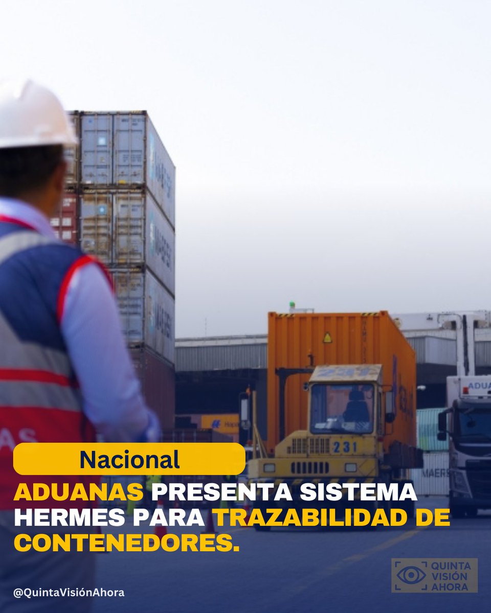 quintavahora's tweet image. La herramienta tecnológica busca fortalecer el control y fiscalización de contenedores que se movilizan en el país. Más información en el enlace 👇👇👇

quintavisionahora.cl/2026/03/10/sis…

#Aduanas #Chile #Contenedores