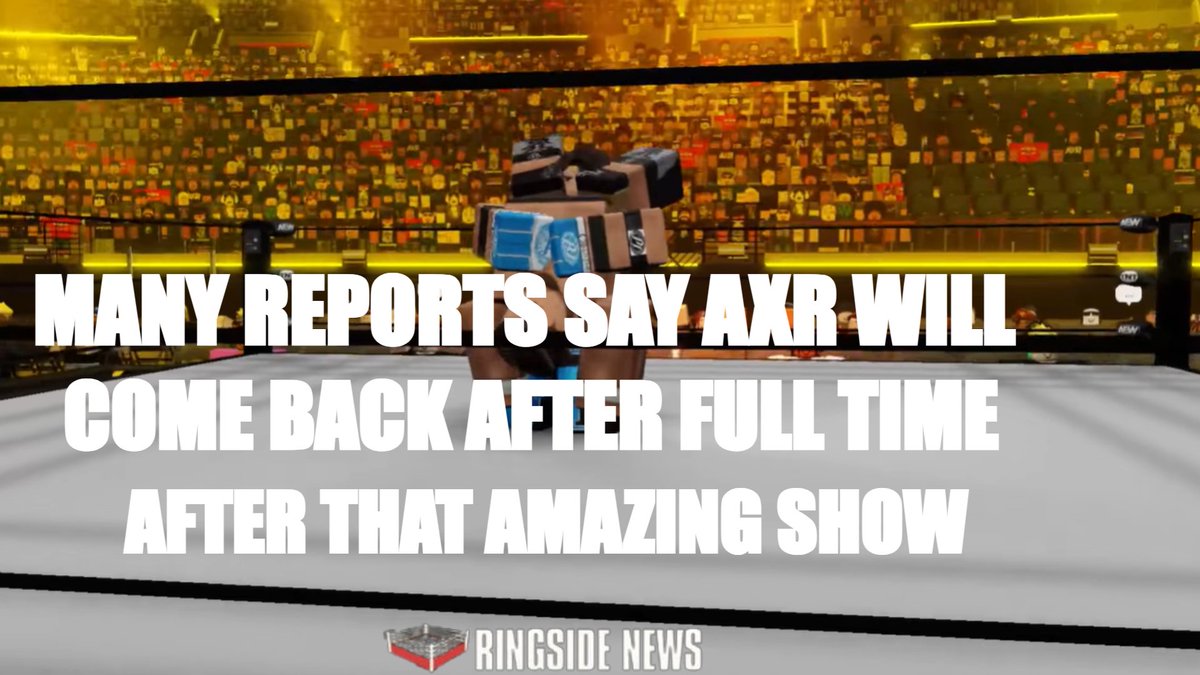RORingsidenews's tweet photo. Will AXR Make There Grand Return Or Was That One Night Only??? @WWERBLXPERIENCE #AXR #AEW https://t.co/nnGYfWWIe4