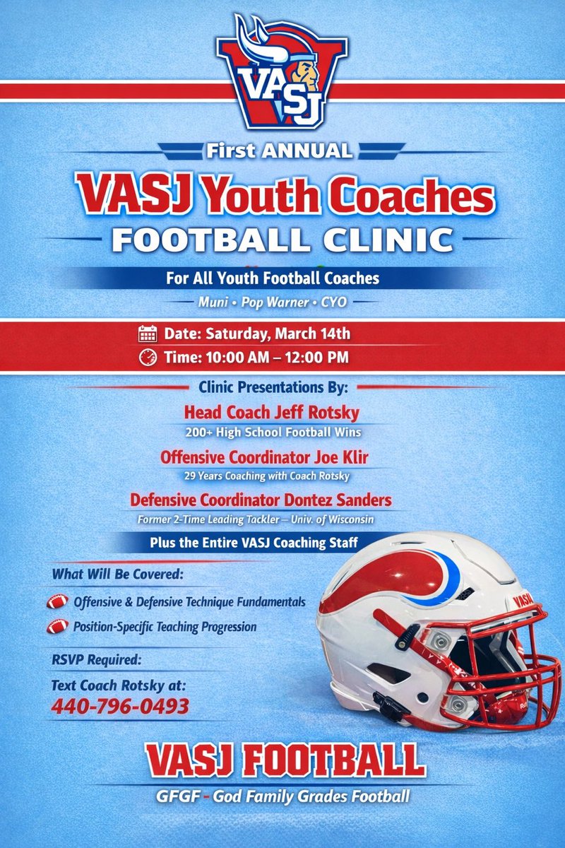 VASJ Vikings Football tweet media