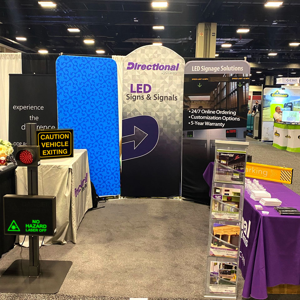 LED signs help facility managers maintain, enhance, and ensure safety at any facility.

Look for Mark at booth #539 during FacilitiesNet/NFMT East to see our signs in action; we guarantee you won’t miss them!