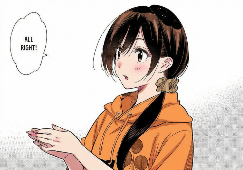 iro_manga's tweet photo. colored panel from Rent a Girlfriend ch 416 #mangaart #mangacoloring #coloring https://t.co/xxXU0oIjDD