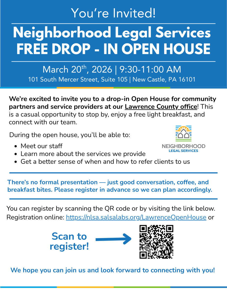 Neighborhood Legal Services tweet media