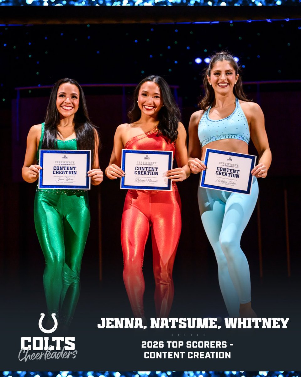 Colts Cheerleaders tweet media