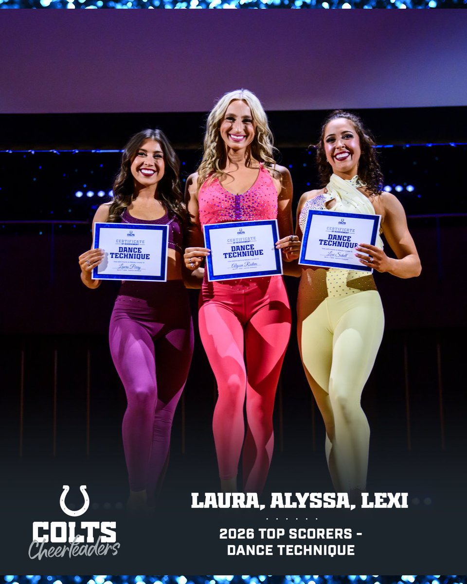 Colts Cheerleaders tweet media