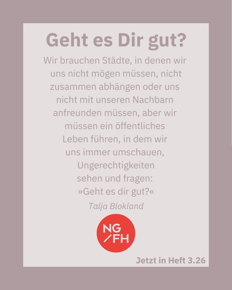 Neue Gesellschaft/Frankfurter Hefte tweet media