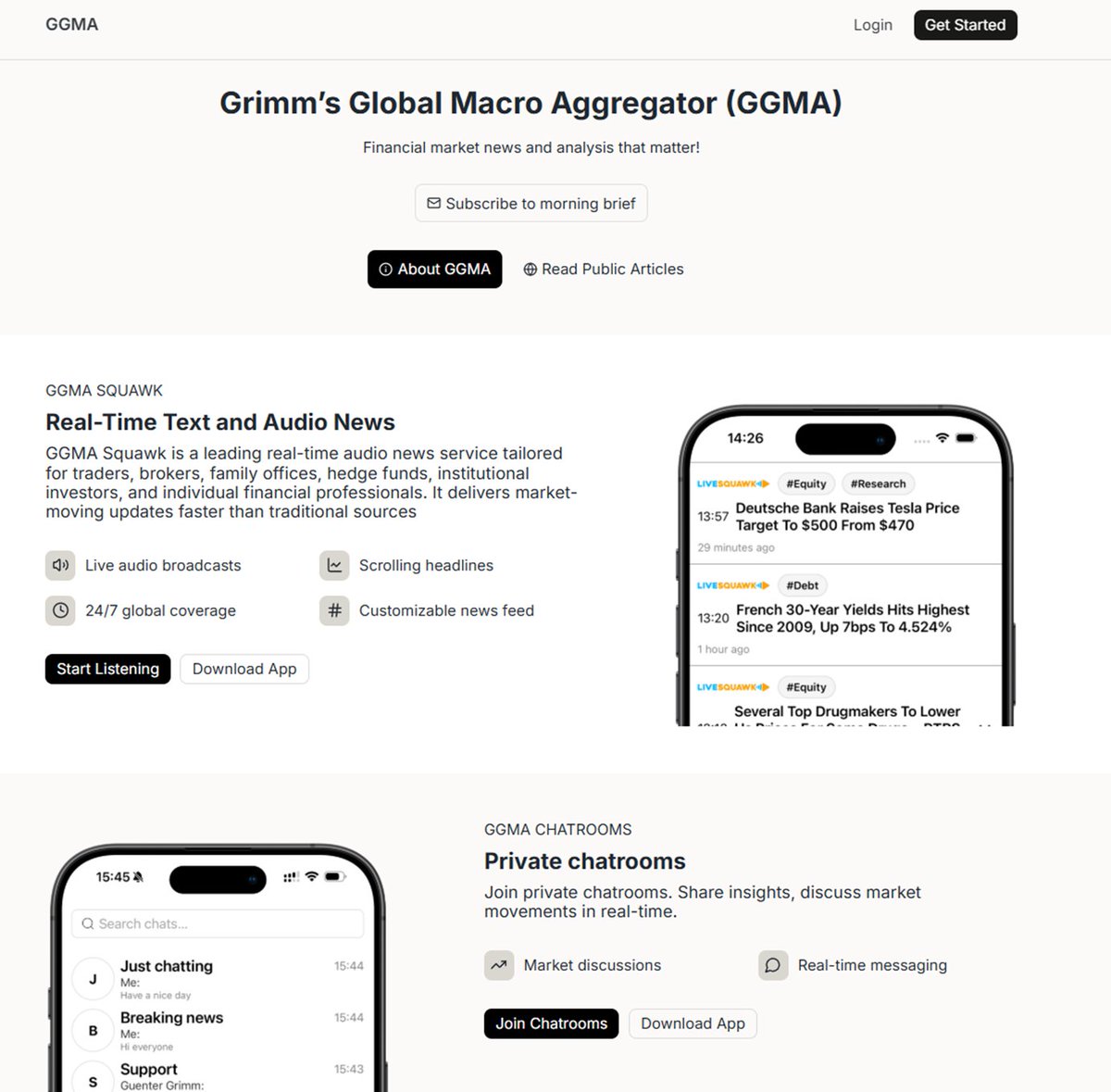 Grimm Global Macro Aggregator (GGMA) tweet media