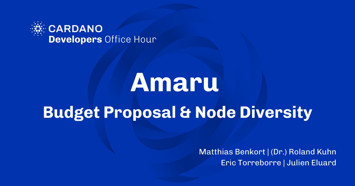 Cardano Community tweet media