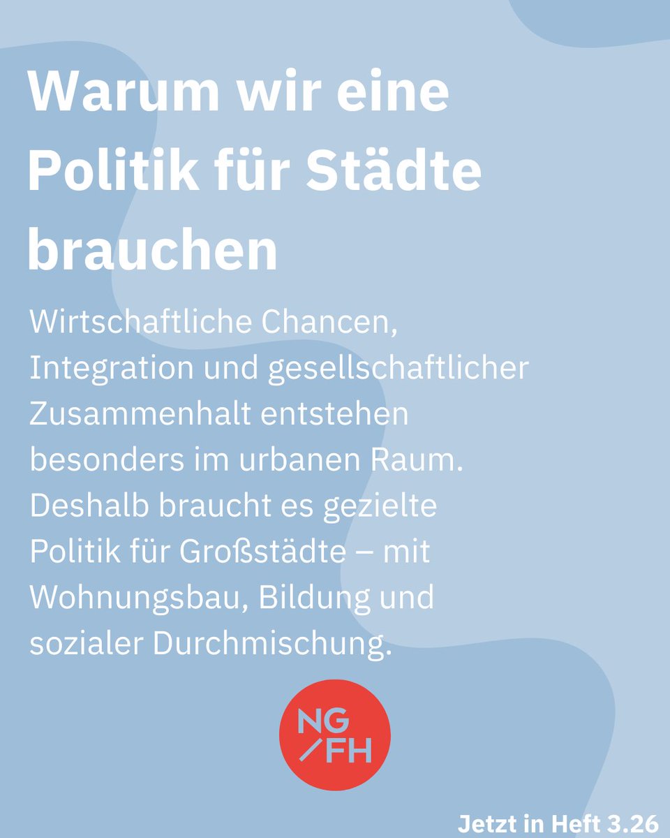 Neue Gesellschaft/Frankfurter Hefte tweet media