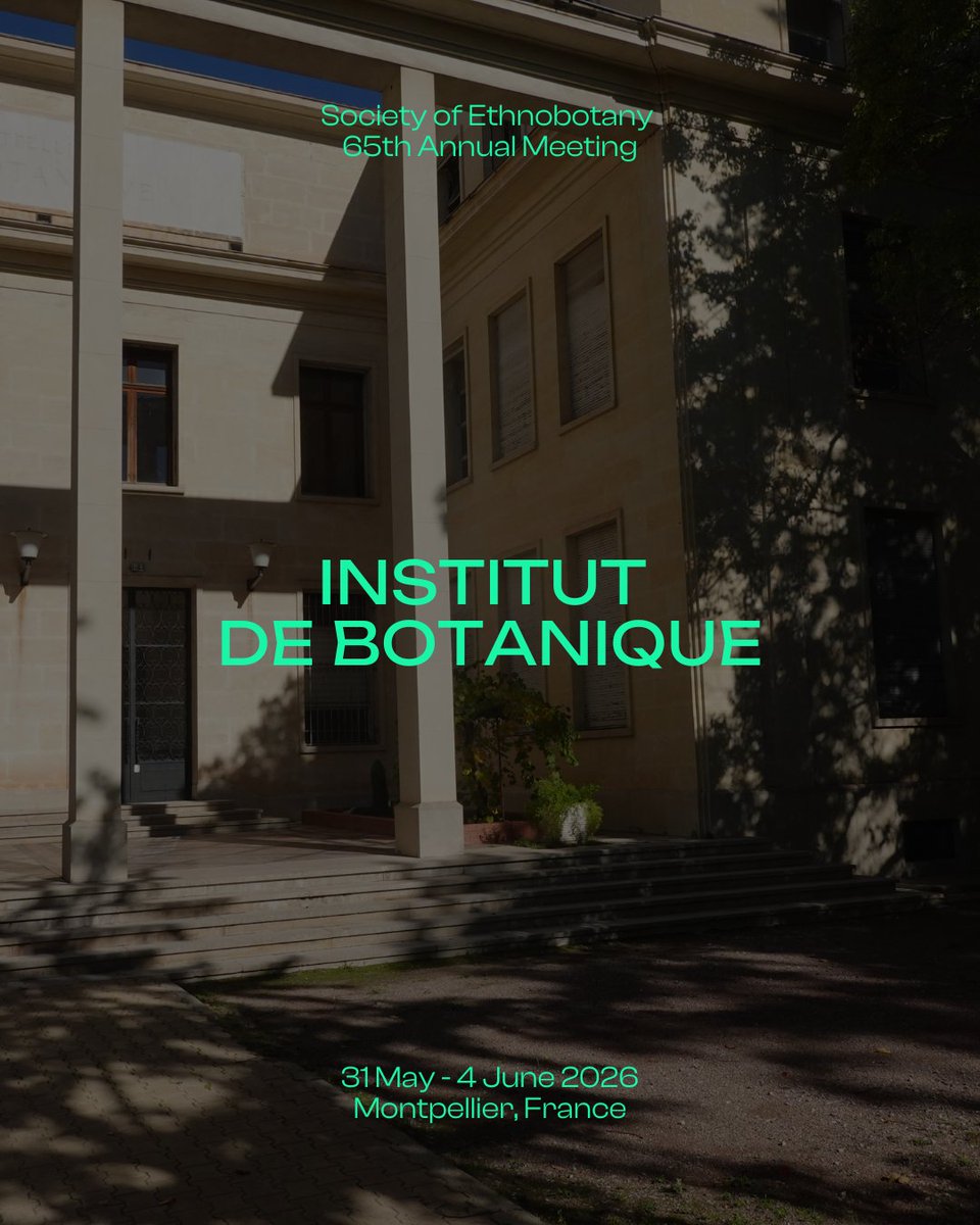 Society for Ethnobotany tweet media