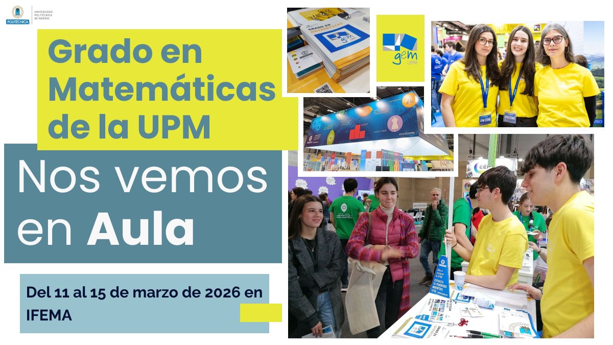 Mañana empieza AULA! Allí estaremos hasta el 15 de marzo 💪