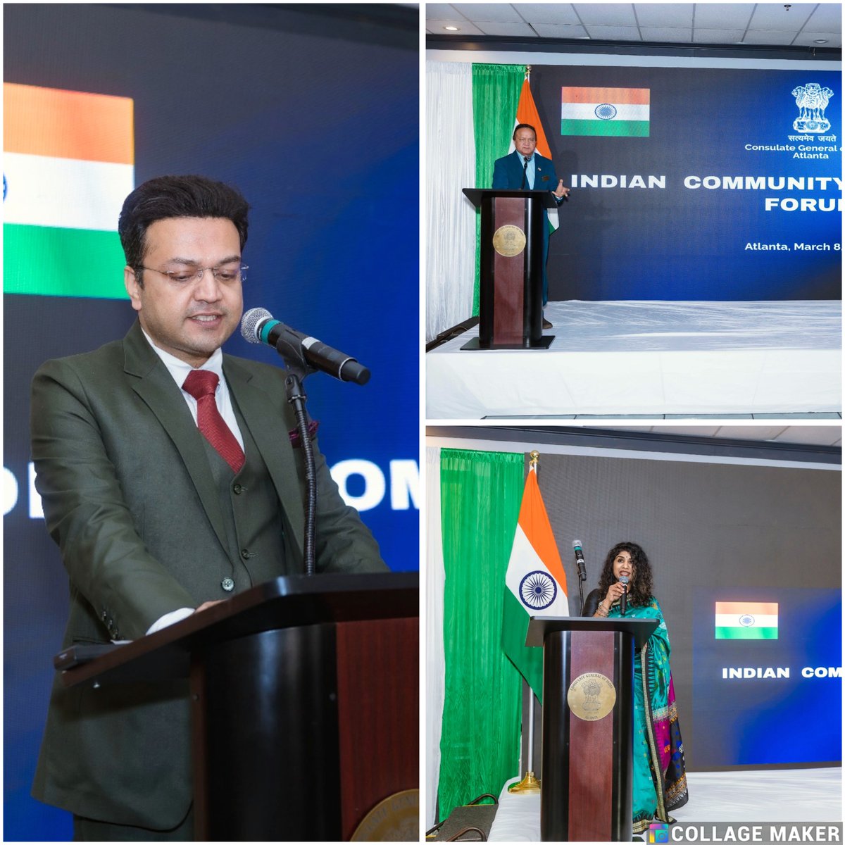 India in Atlanta tweet media