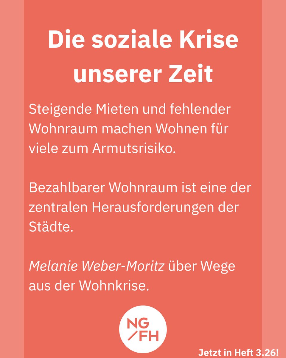 Neue Gesellschaft/Frankfurter Hefte tweet media