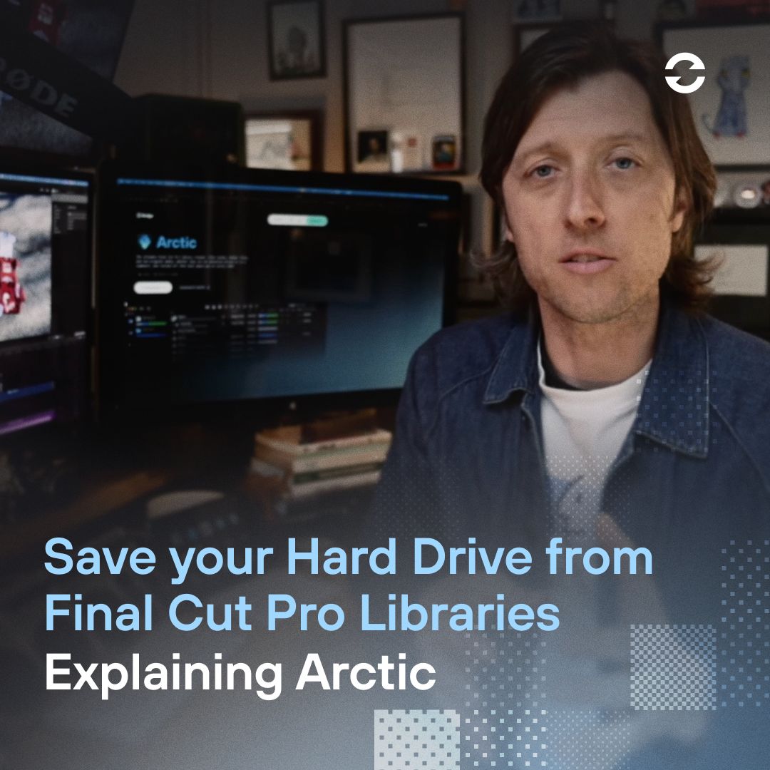 hedgeforvideo's tweet photo. Getting fed up with Final Cut Pro Libraries eating up your internal hard drive? Check out this explainer from Matthew O’Brien on how to keep your Libraries clean and slim, featuring our very own Arctic.
🎬 https://t.co/OdxHcCivPZ
#FinalCutPro #Arctic #Editing #EditingWorkflow https://t.co/FRnPPYnd0H