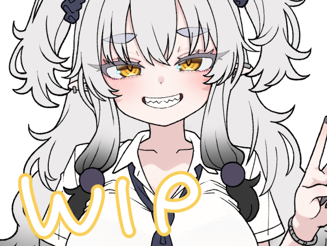 今日のお絵の進捗です、。 