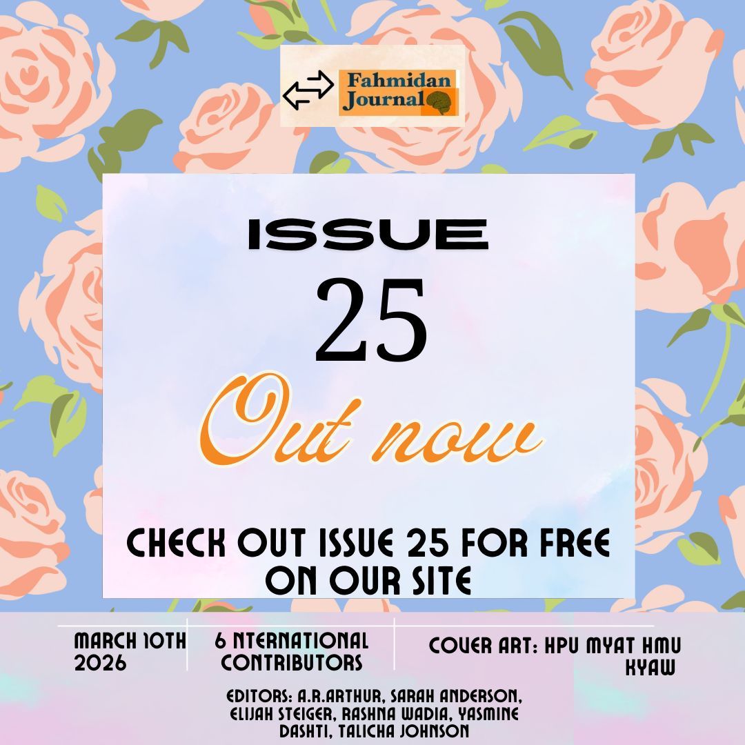 Fahmidan Journal- Journal Issue 26 SUBS OPEN tweet media