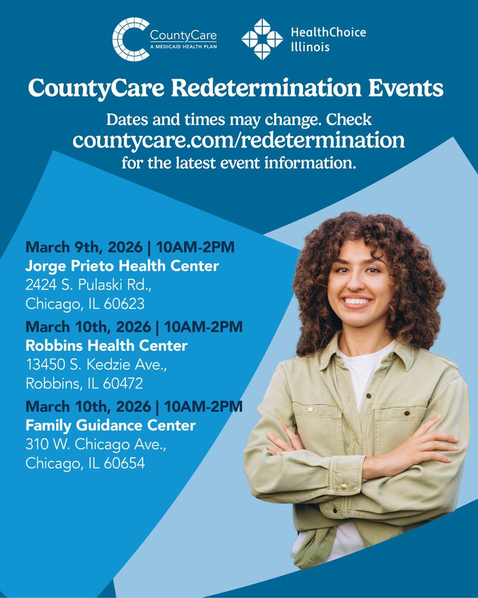 Cook County Health tweet media