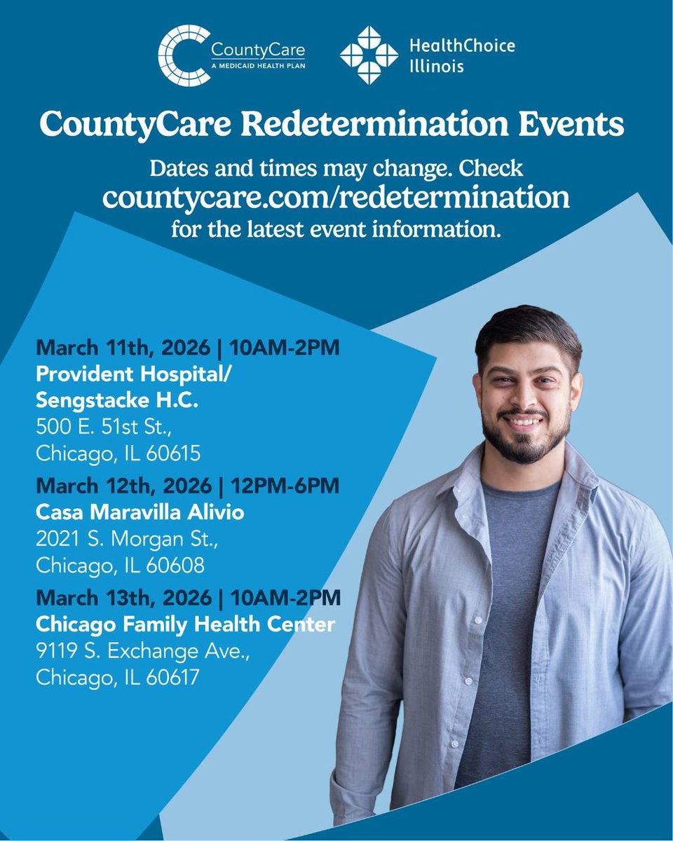 Cook County Health tweet media