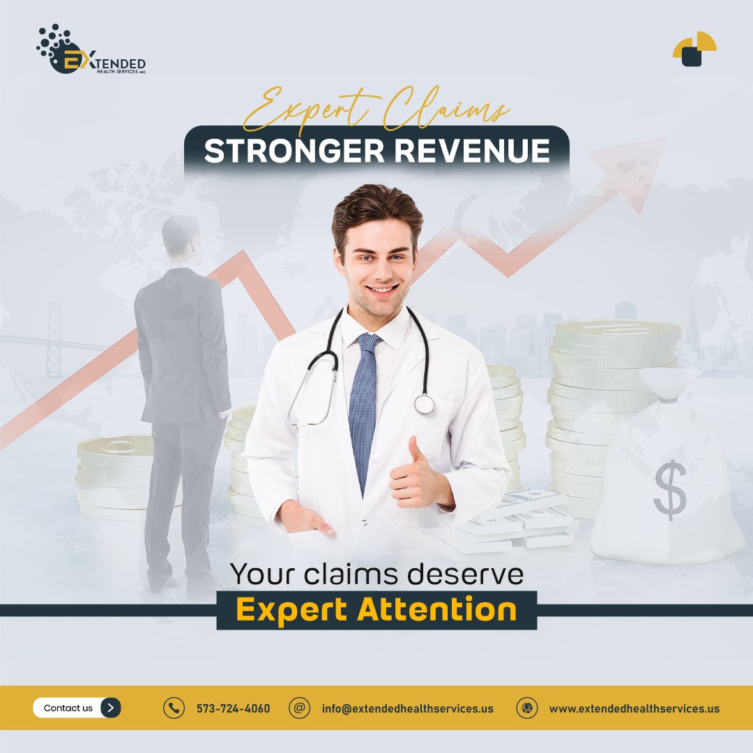 HealthExtended's tweet image. EHS ensures proper documentation, accurate charges, and full payer compliance—because better billing leads to better revenue.

.
.
.
.
.

#MedicalBilling #CleanClaims #PayerCompliance #RevenueOptimization #RCMExperts #HealthcareFinance #EHS