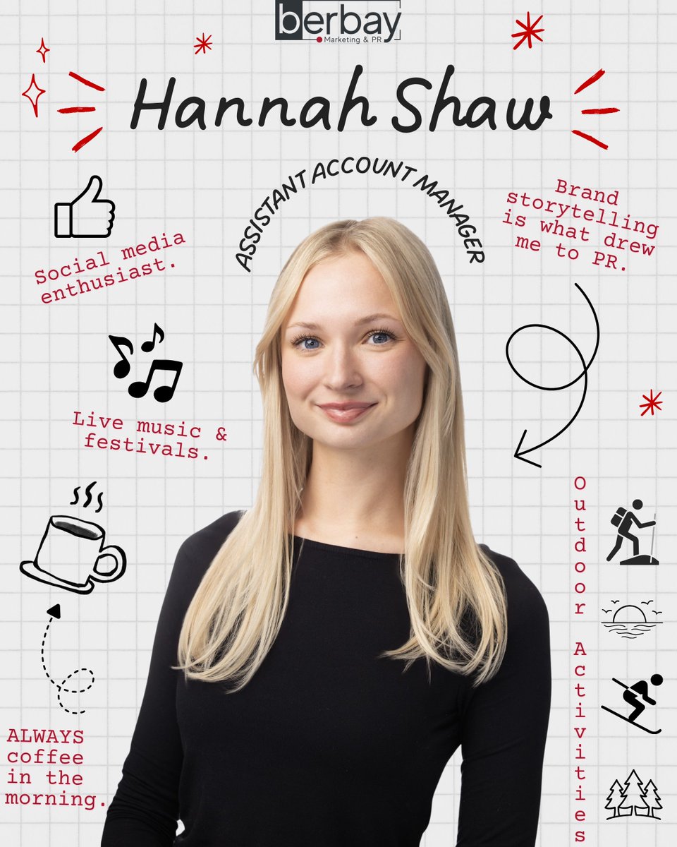 🚨 New team member alert 🚨   

Meet Hannah Shaw, Berbay’s Assistant Account Manager with a passion for brand storytelling and all things social media. Get to know a little about her in and outside the office.

➜ berbay.com/about/our-team…
