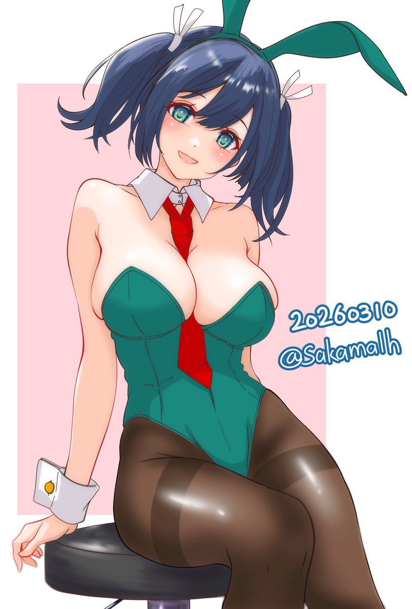 ブルードラゴンうさぎ蒼龍
 #艦これ版真剣お絵描き60分一本勝負_20260310 