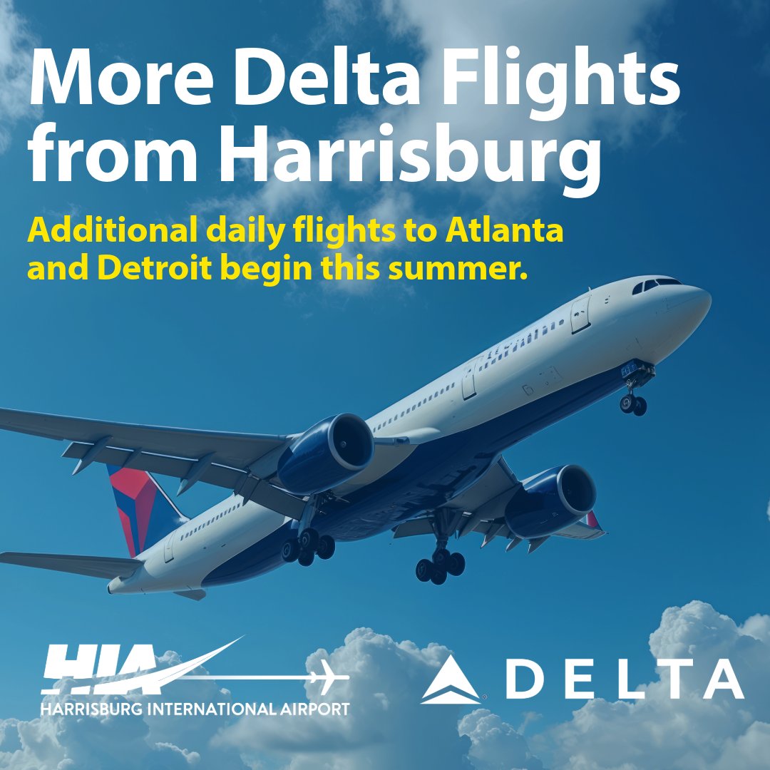 Harrisburg International Airport tweet media