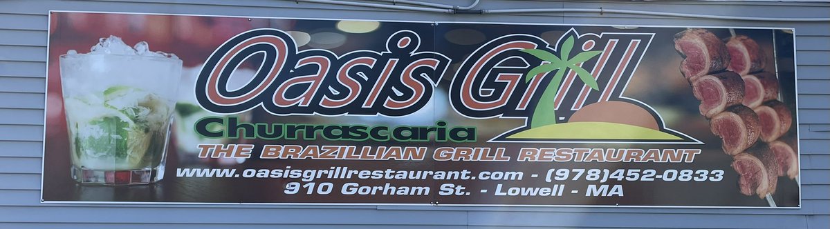 JamesOnsite's tweet photo. OASIS GRILL & RESTAURANT in Lowell has made the switch to the newest state of the art @SkyTabPOS with the credit card processing power of #Shift4. If youโre in the mood for a delicious Brazilian buffet, this is the place to hit. @SkyTab #ImSoFull #Yum https://t.co/TCrpRx47C7