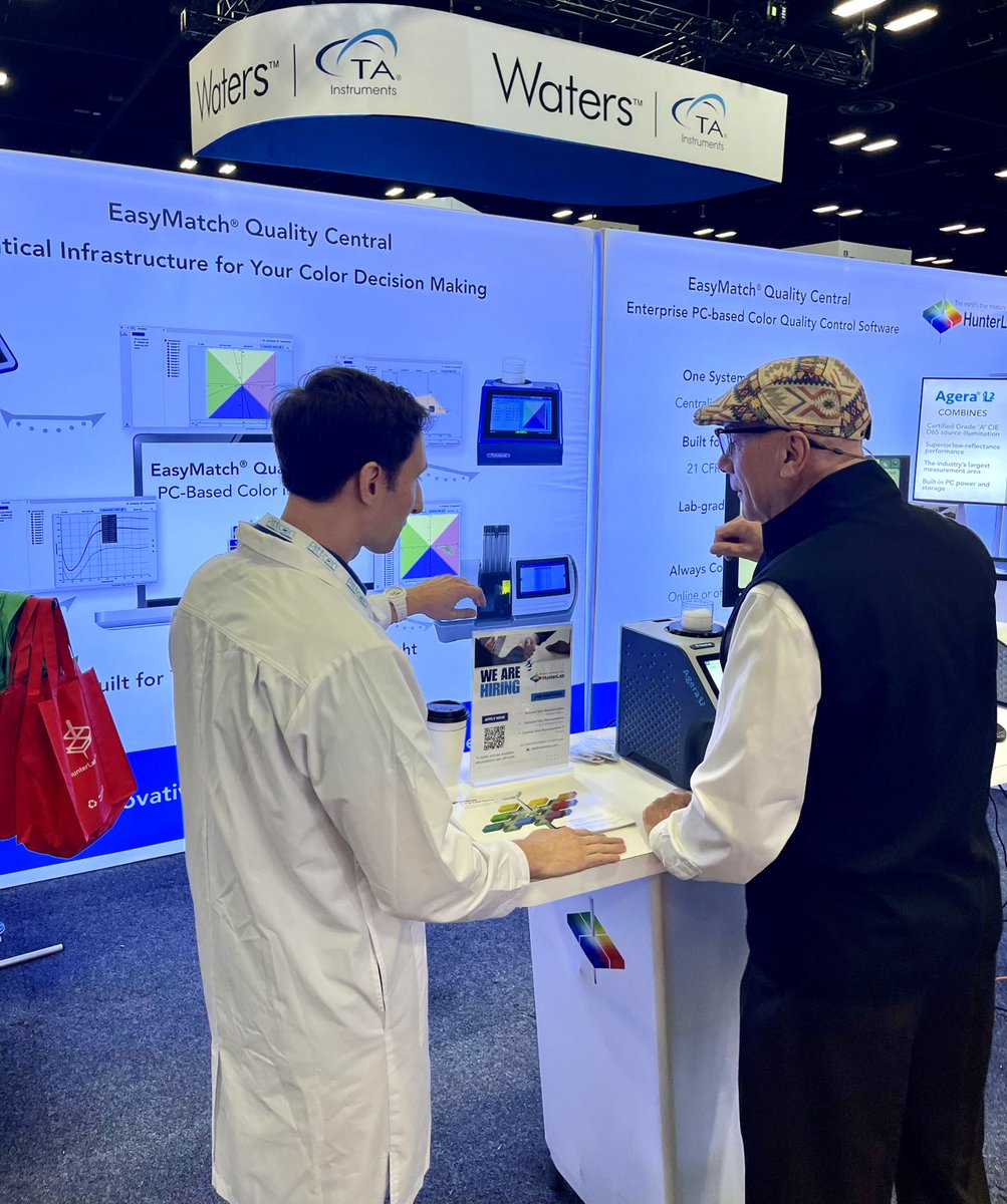 HunterLab tweet media