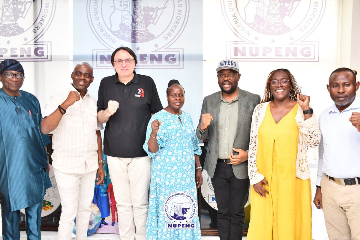 NIGERIA UNION OF PETROLEUM AND NATURAL GAS WORKERS tweet media