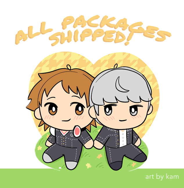 souyomixtape's tweet photo. Hooray, all the zines have been shipped out! Be sure to check your email provided at checkout for your tracking number💌 And thank you all for your patience!

Aaaaand we still have a few extras of merch so expect those to be available.... tomorrow! https://t.co/1VTUyUclmc