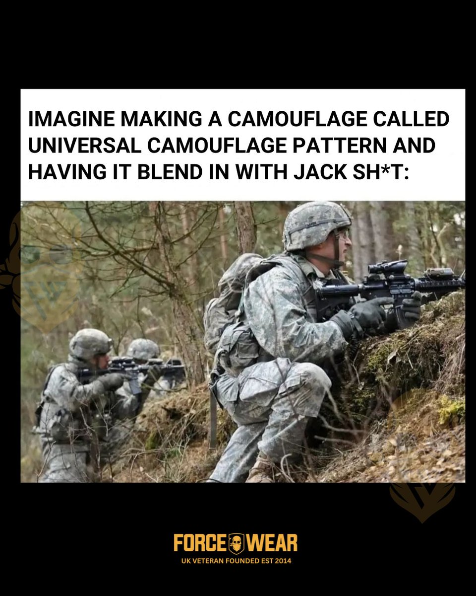 ForceWearHQ's tweet image. good drills... 🤣

#militarymemes #militaryhumour #forcewear