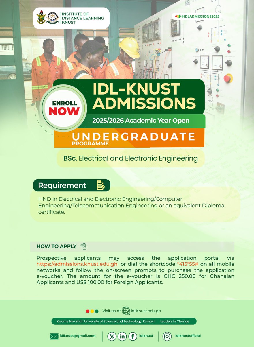 IDL-Knust, Kumasi tweet media