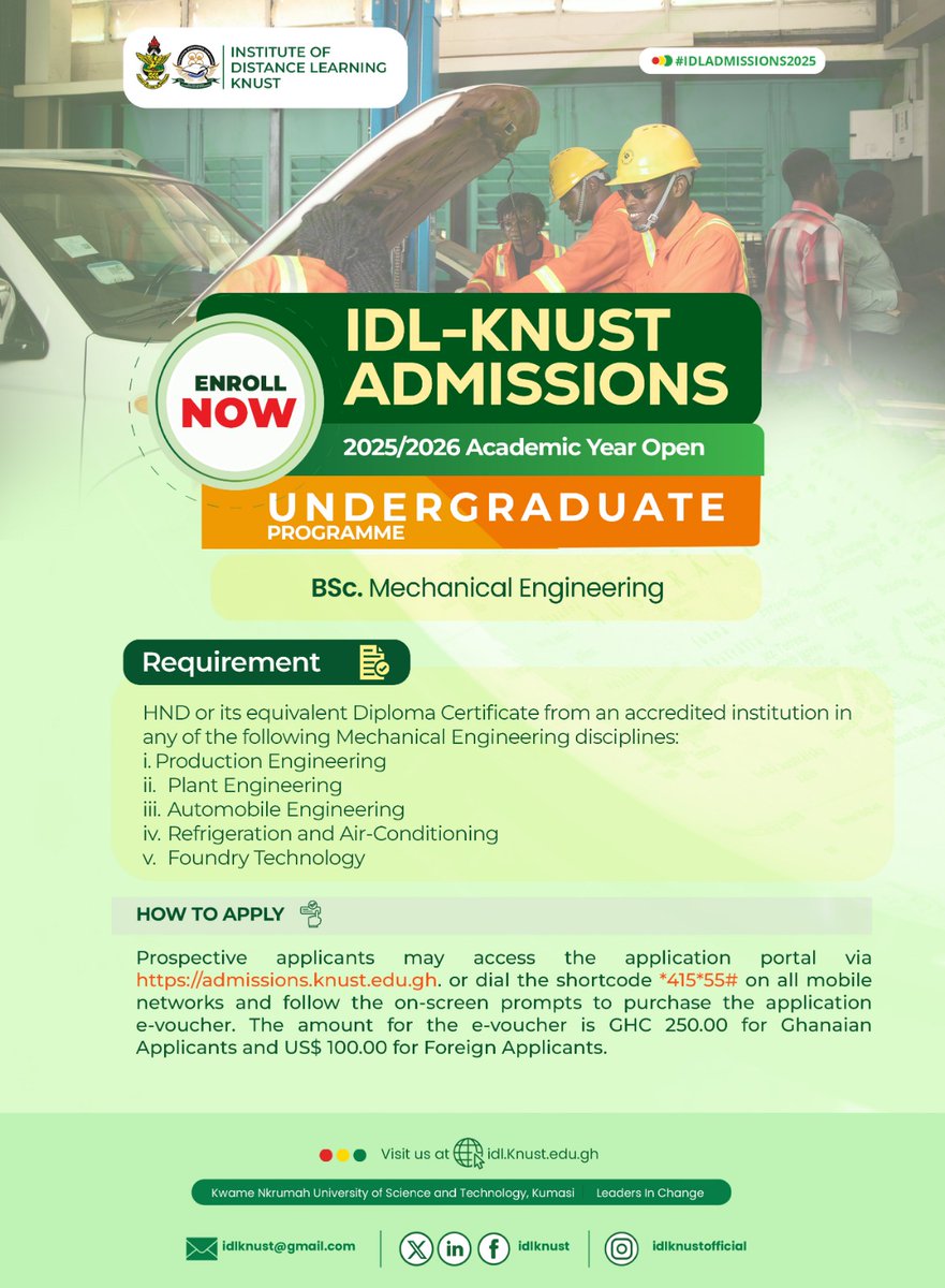 IDL-Knust, Kumasi tweet media