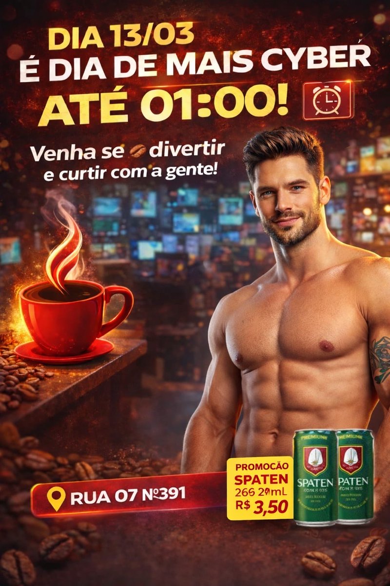 Sexta e sábado teremos novamente. Vem se diverti com a gente até mais tarde!