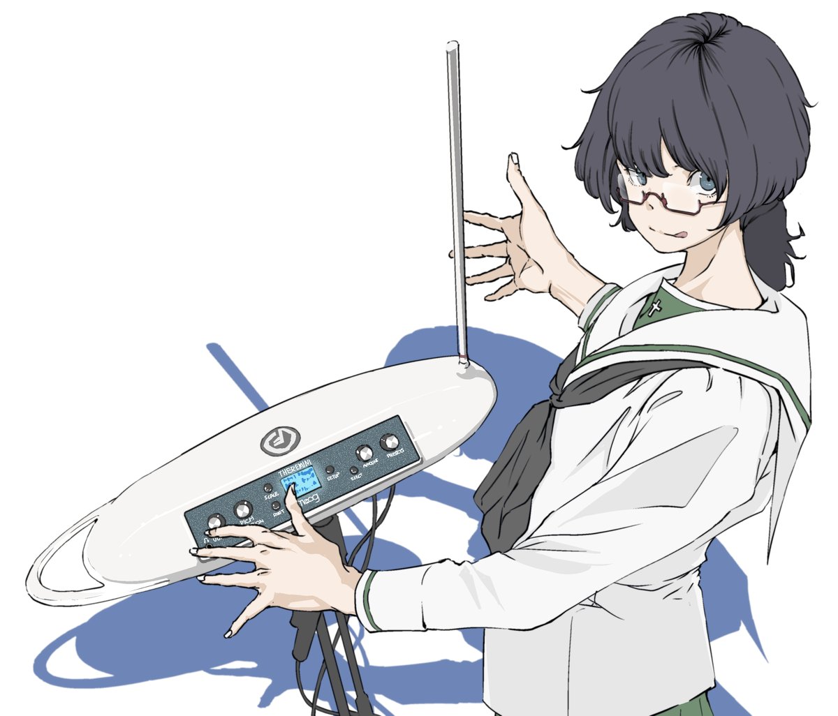 「moog Theremini」|shu(skeb募集中)のイラスト