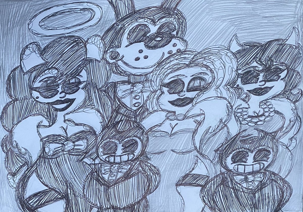 Liamsexton131's tweet photo. Fancy toons 

#bendyandtheinkmachine #bendyandthedarkrevival #bendylonewolf #bendythecage #bendysecretsofthemachine #bendyandtheinkfactory #bendymovie #bendythedancingdemon #boristhewolf #aliceangel #oliviaotterbourne #daisydemon #evandemon #batimoc #drawing https://t.co/XvPas1bRIW