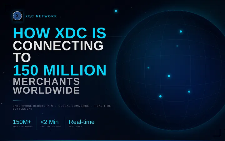 PromptBlock's tweet photo. Stablecoins just got real-world utility.
With @OrbitX_Pay + @XDCNetwork, you can spend USDC at 150M+ merchants worldwide using a Visa card — while keeping control of your funds.
Read more 👇
https://t.co/N6FcWGJgUB #XDC #XDCCommunity #Blockchain #TradeFi #RWA🚀 https://t.co/21D9ueIt57