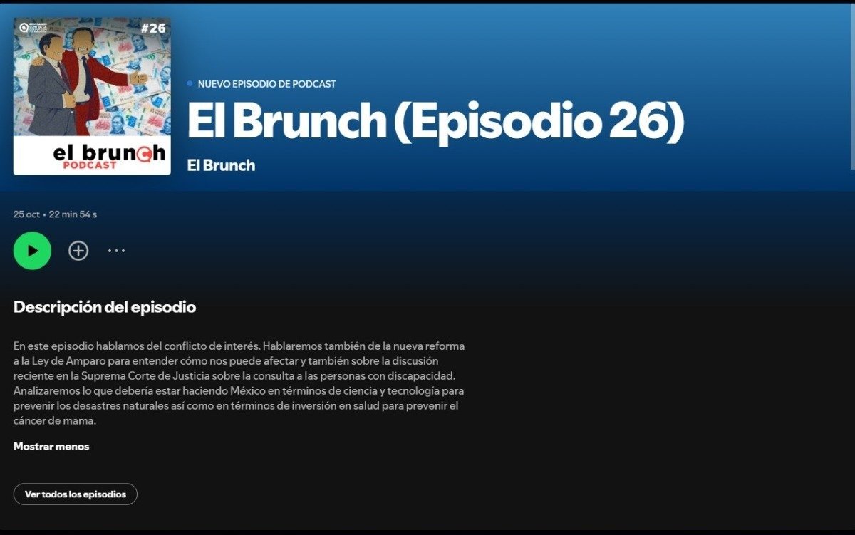 Nuestra colectivista Georgina Garza🎙️participó en El Brunch☕para hablar sobre la prevención del cáncer en México, los retos que enfrentan pacientes y el trabajo de <a href="/JusticiavsC/">JusticiavsCáncer</a> para garantizar acceso oportuno a tratamientos
🎧 open.spotify.com/episode/4ZqOe6…

📍justiciavscancer.com.mx