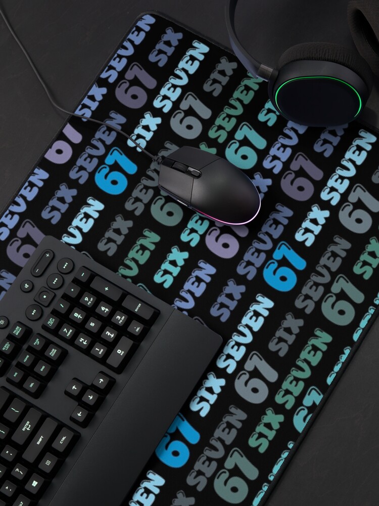 studiovickn's tweet image. Get my art printed on awesome products. Support me at Redbubble #RBandME:  redbubble.com/i/mouse-pad/SI… #findyourthing #redbubble #sixseven #genalpha #meme