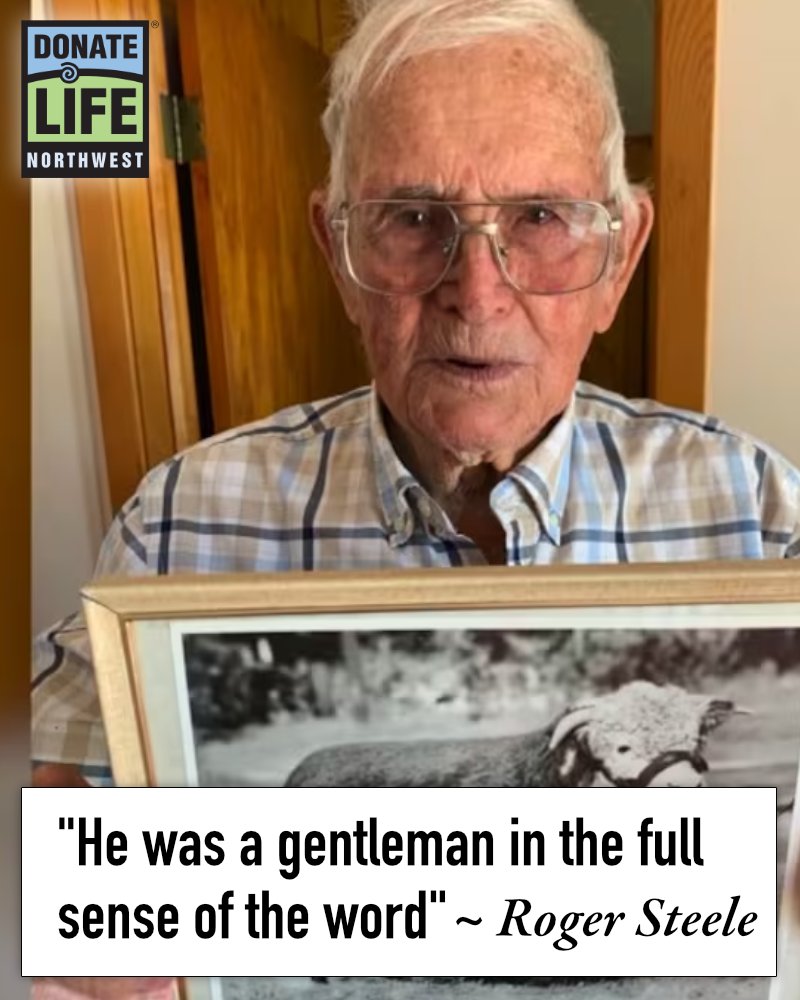 donatelifenw's tweet photo. 𝐄𝐯𝐞𝐧 𝐚𝐟𝐭𝐞𝐫 𝐚 𝐥𝐨𝐧𝐠 𝐥𝐢𝐟𝐞 𝐰𝐞𝐥𝐥 𝐥𝐢𝐯𝐞𝐝, 𝐃𝐚𝐥𝐞’𝐬 (WWII Vet) 𝐥𝐞𝐠𝐚𝐜𝐲 𝐜𝐨𝐧𝐭𝐢𝐧𝐮𝐞𝐝 𝐭𝐡𝐫𝐨𝐮𝐠𝐡 𝐨𝐫𝐠𝐚𝐧 𝐝𝐨𝐧𝐚𝐭𝐢𝐨𝐧.

His liver helped give someone else a second chance at life.

More: https://t.co/5YTXVBGcOZ https://t.co/T3k2siGB01