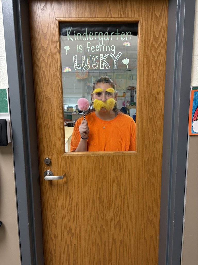 Even though Read Across America was last week, fun and reading never stop. So we can't forget these main energy characters, The Lorax &amp; The Cat in the Hat!!