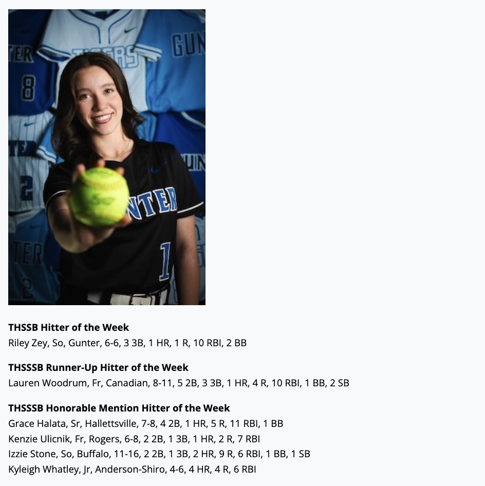 TxHSSoftball tweet media