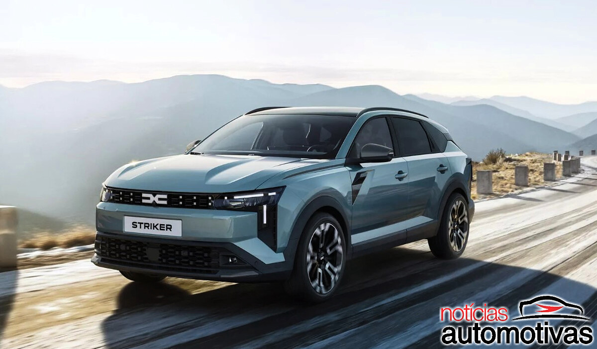 automotivas's tweet image. Misto de perua e crossover, novo Dacia Striker surge como segundo modelo médio da marca romena; vai virar Renault? noticiasautomotivas.com.br/misto-de-perua… #Dacia