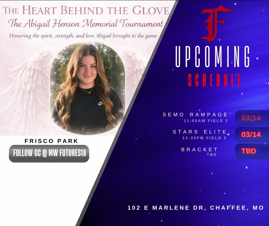 The ladies head out of town to support their softball community. #community #softballfamily