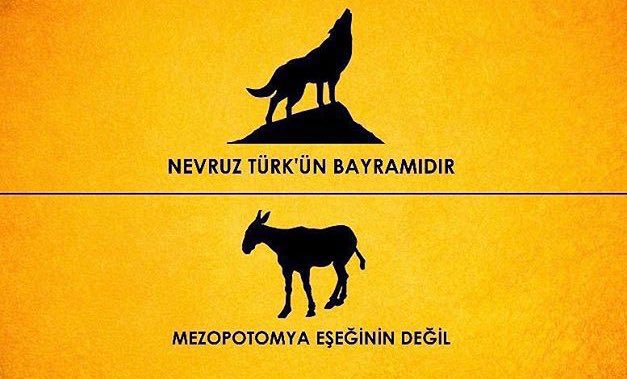 Nevruz Türk'ün bayramıdır, Mezopotamya eşeğinin değil.