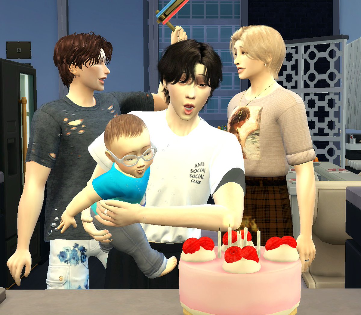myBTSims's tweet photo. 🐣Hae-chan &amp; Seok-ju🧸
  #myBTSims #TS4 #BTS
  #Seokjin #Namjoon #NamJin https://t.co/S8of8iRIs5