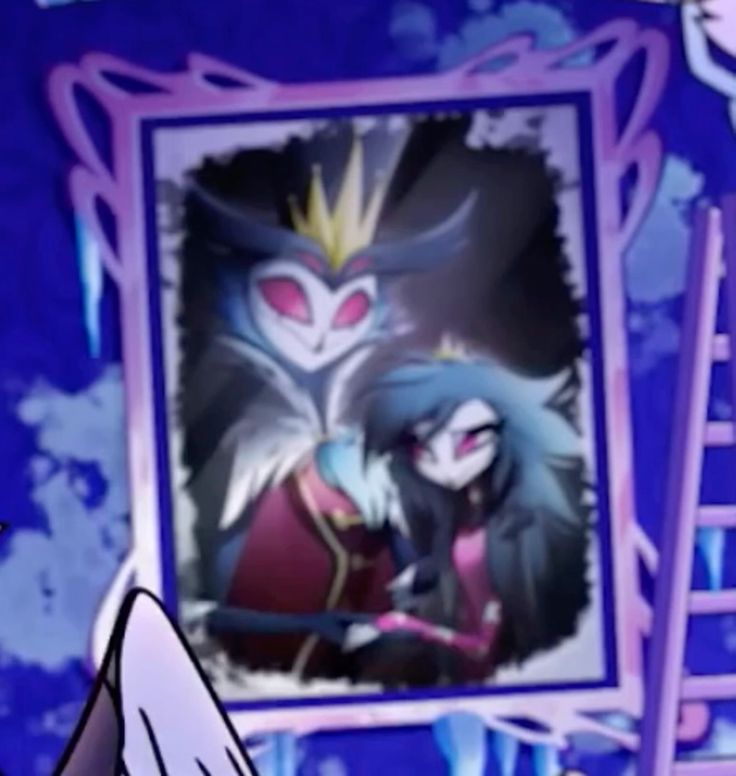HelluvaHolly's tweet image. I get so emotional every time i see this portrait 🥲 #Stolas #Octavia #HelluvaBoss