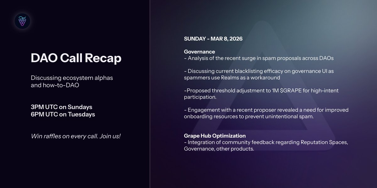 🍇 Grape Protocol tweet media